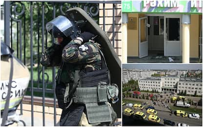 Russia, strage in una scuola di Kazan: almeno 11 morti. FOTO