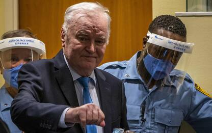 Bosnia, confermata in appello la condanna all'ergastolo per Mladic