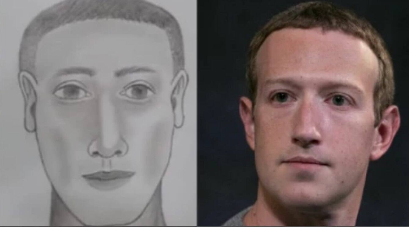 L'identikit e Zuckerberg