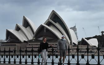 Covid, strade deserte a Sydney per il lockdown