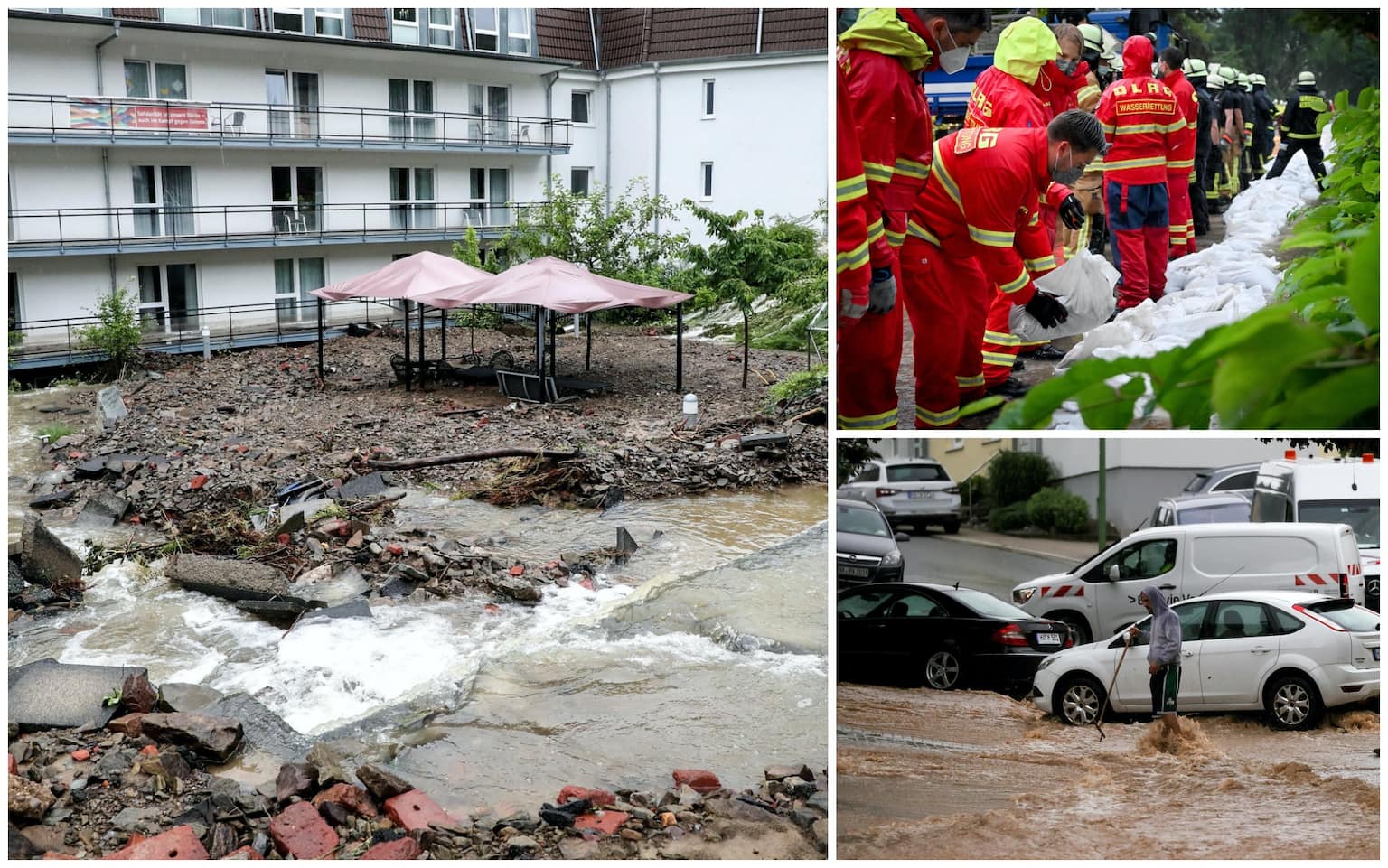 Maltempo, piogge e inondazioni in Germania: 6 morti, tra ...