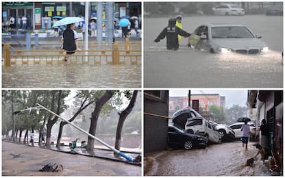 Inondazioni Cina, 12 morti nella metro di Zhengzhou. 300mila evacuati