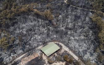 I danni provacati dagli incendi in Turchia