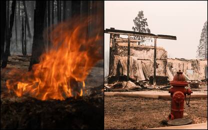 California, l’incendio Dixie Fire brucia oltre 180mila ettari. FOTO
