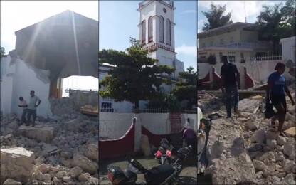 Haiti, forte terremoto di magnitudo 7.2: le immagini del disastro