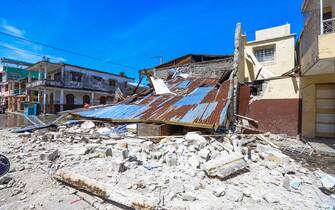 I danni del terremoto a Los Cayos, Haiti