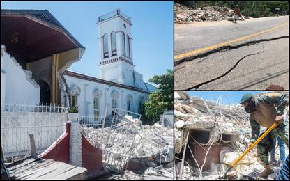 Terremoto Haiti, almeno 1.300 morti e oltre 5.700 feriti. FOTO