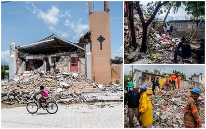 Haiti, il bilancio del terremoto sale ad almeno 2.189 morti