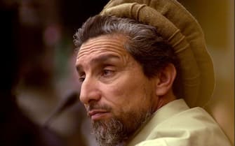 FRANCE - APRIL 05:  Commandant Massoud At The European Parliament On May 4Th, 2001 In Strasbourg, France.   (Photo by Francis DEMANGE/Gamma-Rapho via Getty Images)