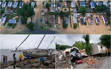 Usa: oltre 20 morti in Tennessee per inondazioni, allarme per Henri