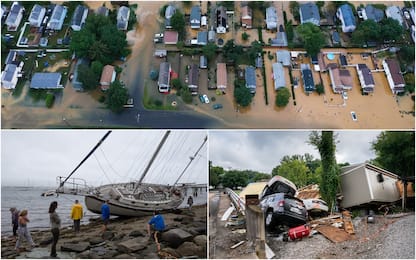 Usa: oltre 20 morti in Tennessee per inondazioni, allarme per Henri