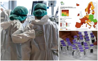 Covid, Campania rossa nella mappa Ecdc: le aree a rischio in Europa