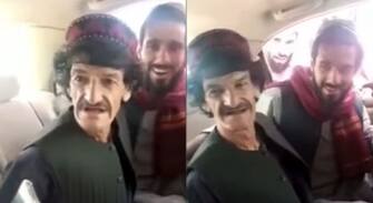 Aeroporto di Kabul Cittadini afghani aspettano per entrare all'aeroporto