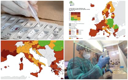 Covid, Lazio in rosso nella mappa Ecdc: crescono i contagi in Europa