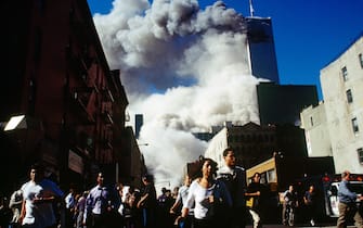 USA. New York City. September 11, 2001.