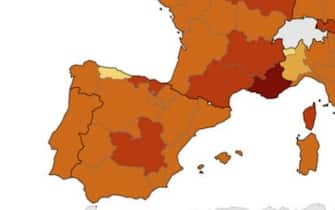 La situazione dell'andamento della pandemia in Spagna, Francia e Portogallo