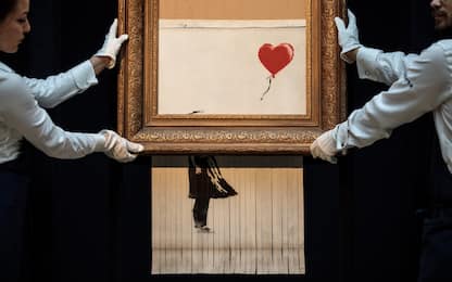 Banksy, le tappe della vicenda dell'opera autodistrutta