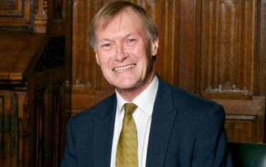 LONDON<UNITED KINGDOM - OCTOBER 16: David Amess MP in the Prime Ministers Office at 10 Downing Street on October 16,2016 in London, United Kingdom. (Photo by Zoe Norfolk/Getty Images)