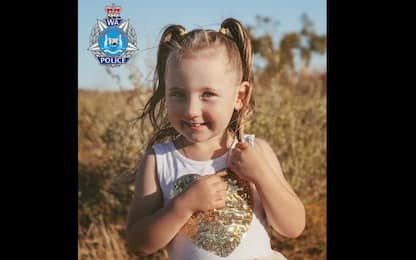 Bambina scomparsa in Australia, un milione di dollari di ricompensa