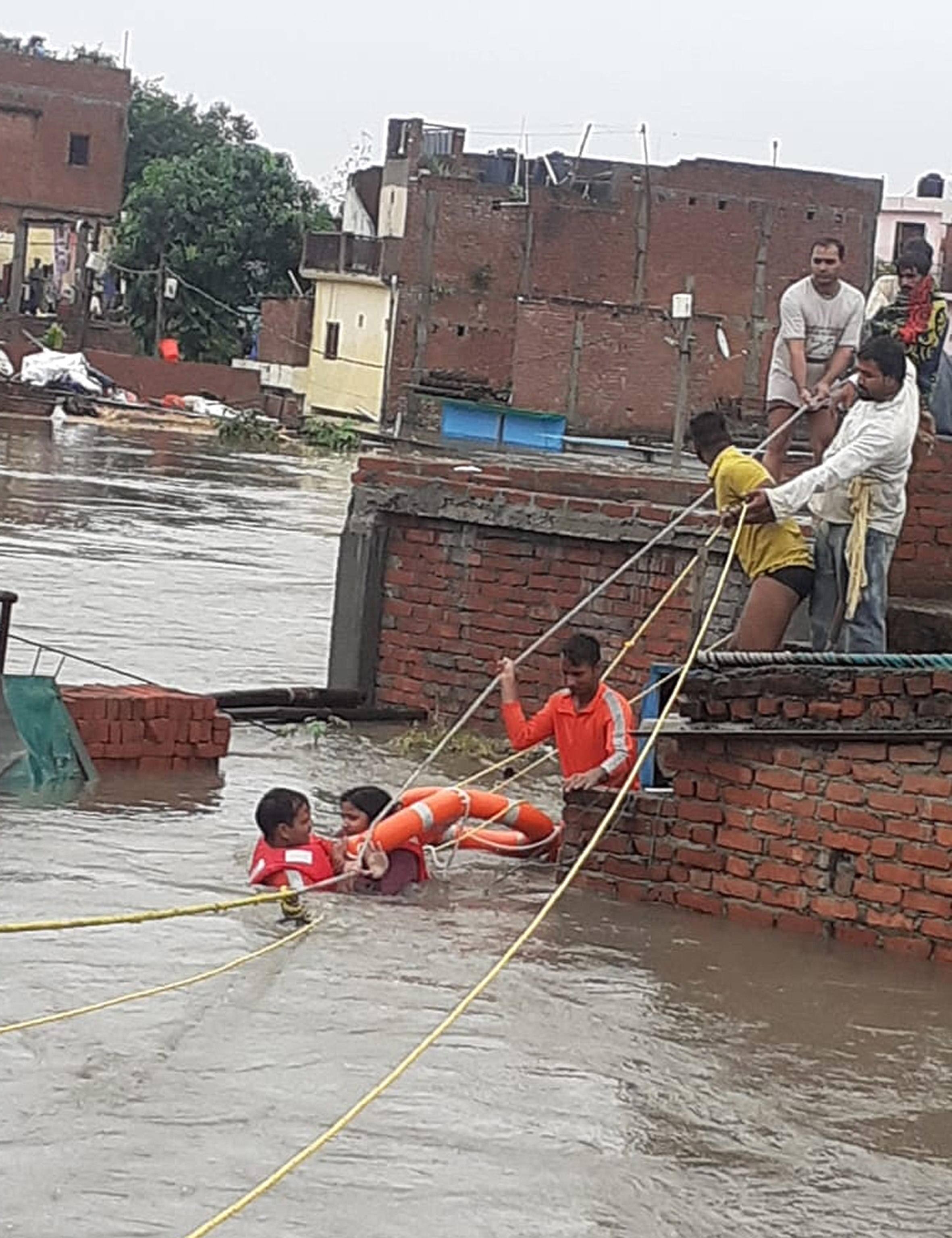 Operazioni di soccorso in India