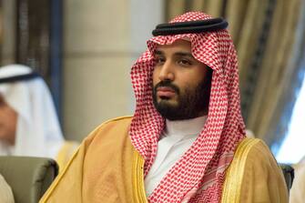 File photo dated April 22, 2016 of Saudi Defense Minister Mohammed Bin Salman Bin Abdul Aziz Al Saud (or MBS) seen at Erga Palace in Riyadh, Saudi Arabia.  A US intelligence report has found that Saudi Crown Prince Mohammed bin Salman approved the murder of exiled Saudi journalist Jamal Khashoggi in 2018. The report released by the Biden administration says the prince approved a plan to either "capture or kill" Khashoggi.  Photo by Balkis Press / ABACAPRESS.COM