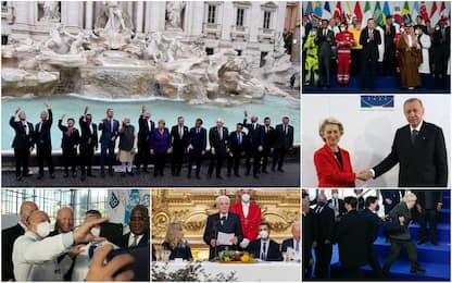 G20, dalla foto coi medici alla fontana di Trevi: le immagini simbolo