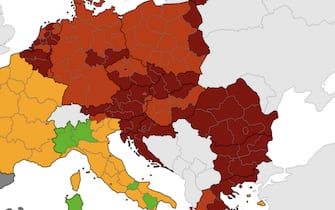 mappa ecdc sull'europa orientale