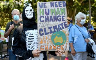 Manifestazione per il clima a Sydney, in Australia