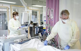Medici in un ospedale in Olanda