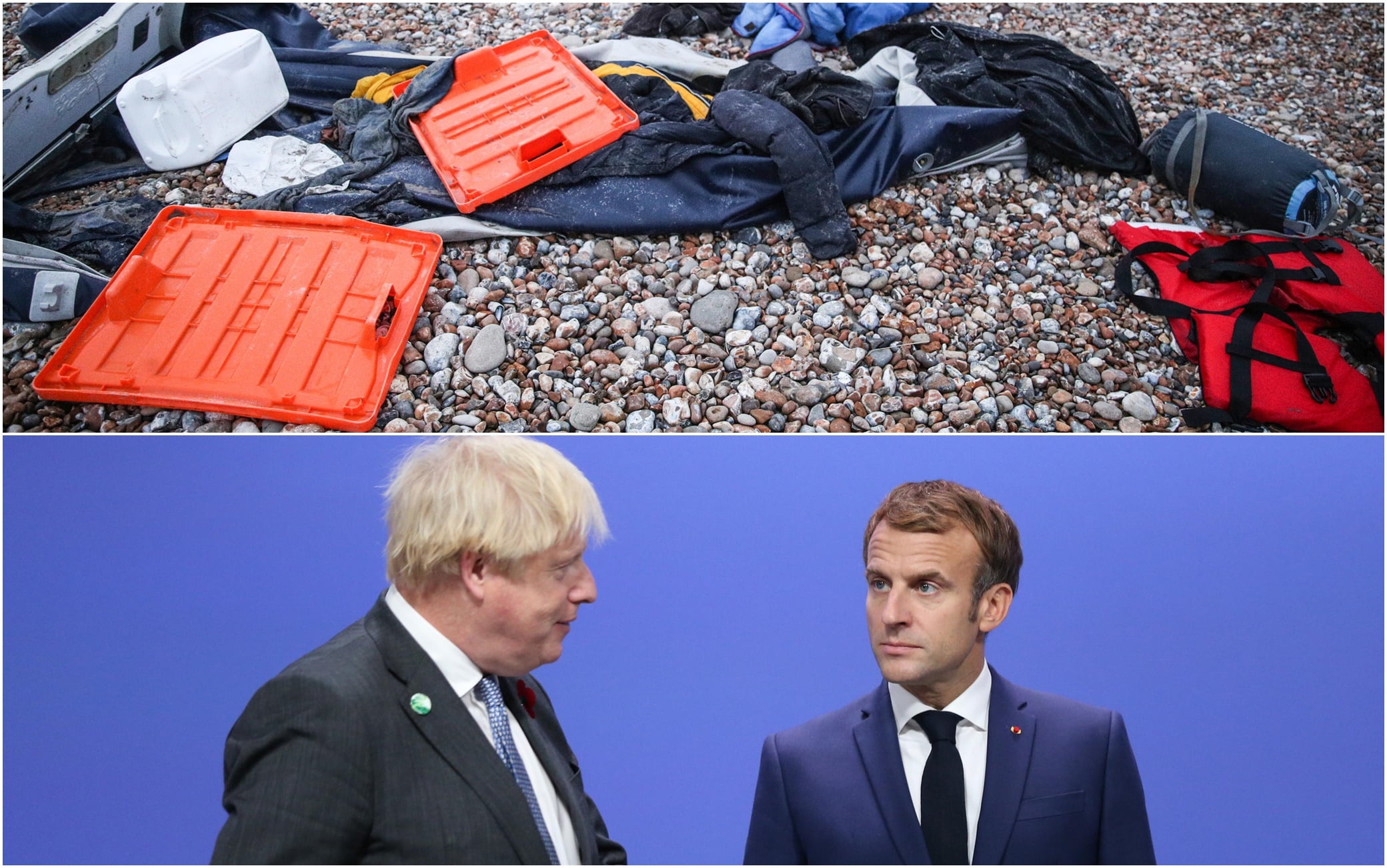 Manche, at least 27 dead in the shipwreck.  Johnson: France take back illegal migrants