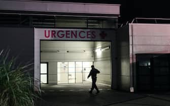 Il pronto soccorso dell'ospedale di Calais, in Francia
