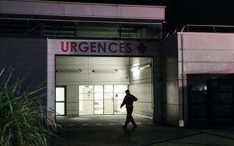 Il pronto soccorso dell'ospedale di Calais, in Francia