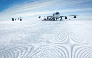 Il primo Airbus A340 atterra in Antartide