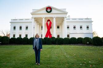 Jill Biden ricorda la Giornata Mondiale contro l'AIDS
