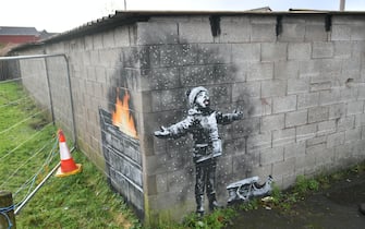 Murales a Port Talbot di Banksy