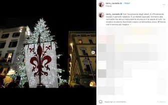 Un albero di Natale a Firenze