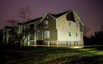 Storm damage is seen on a building in the Cherry Creek Apartments community in Hermitage, Tenn., after strong storms hit the area early Saturday, Dec. 11, 2021.

Storms 121121 An 002 (Photo by Andrew Nelles / The Tennessean / USA Today Network/Sipa USA)