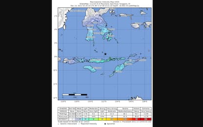 Terremoto Indonesia, rientrata l’allerta tsunami e nessun danno grave
