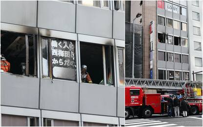 Giappone, incendio in un palazzo a Osaka: si temono almeno 27 morti