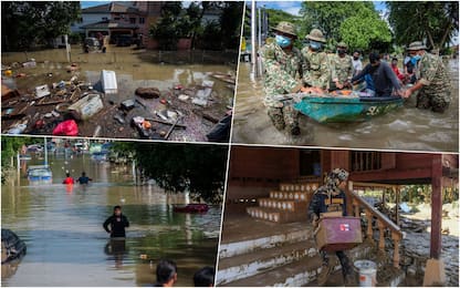 Inondazioni in Malesia: morti e oltre cinquantamila sfollati. FOTO