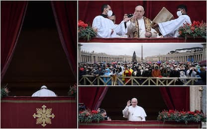 Papa Francesco, il messaggio di Natale e la benedizione. VIDEO