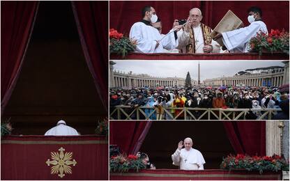 Papa Francesco, il messaggio di Natale e la benedizione. VIDEO