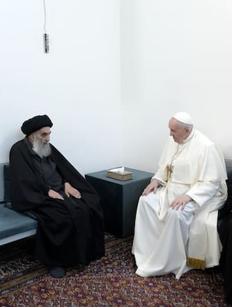 Papa Francesco in Iraq incontra il Grande Ayatollah