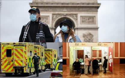 Covid, contagio rallenta in Gb e Francia: la situazione nei due Paesi