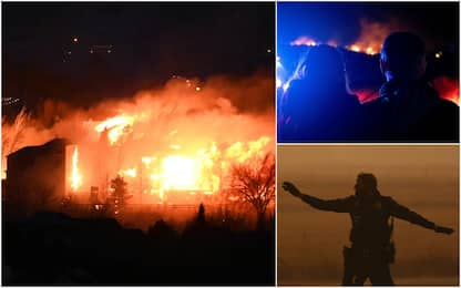 Usa, incendi in Colorado: distrutte oltre 500 case. FOTO