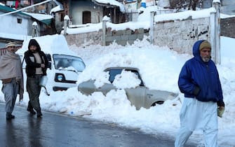 Snowstorm in Pakistan