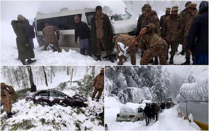 Pakistan, oltre 40 morti dopo le bufere di neve e gelo. FOTO
