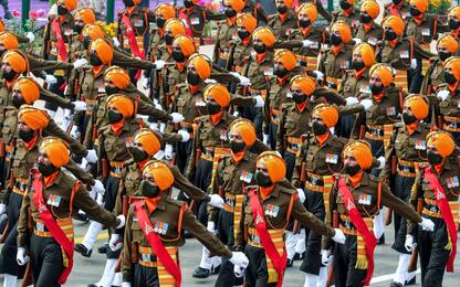 India, la grande parata per celebrare il giorno della Repubblica. FOTO