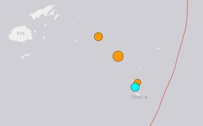 Terremoto di magnitudo 6.2 sull'isola di Tonga