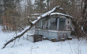 Una casa abbandonata 